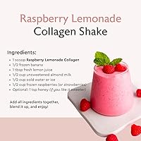 Vista 8 de Alaya Multi Collagen Powder - Type I, II, III, V, X Hydrolyzed Collagen Peptides Protein Powder Supplement with MSM + GC (Raspberry Lemonade)