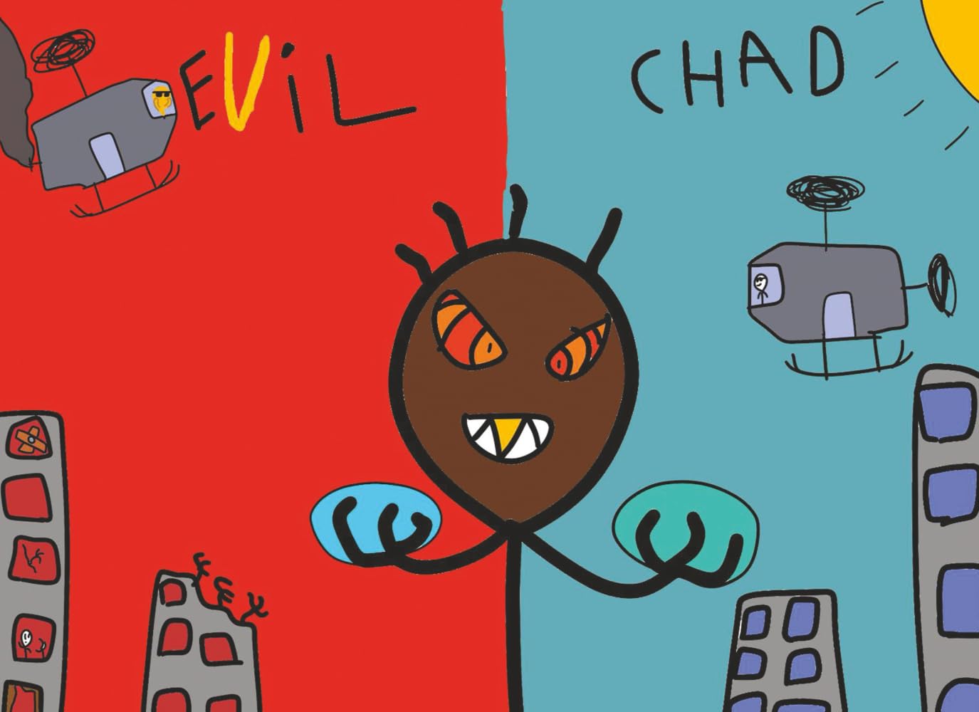 Evil Chad: The saga begins!