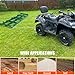 Towallmark 48”Lawn Leveling Rake & Driveway Drag Harrow - Heavy-Duty Tow-Behind Tool with 4FT Reinforced Chain - for ATV, UTV, Tractor, Mower - Gravel, Soil, Yard & Landscape Grading