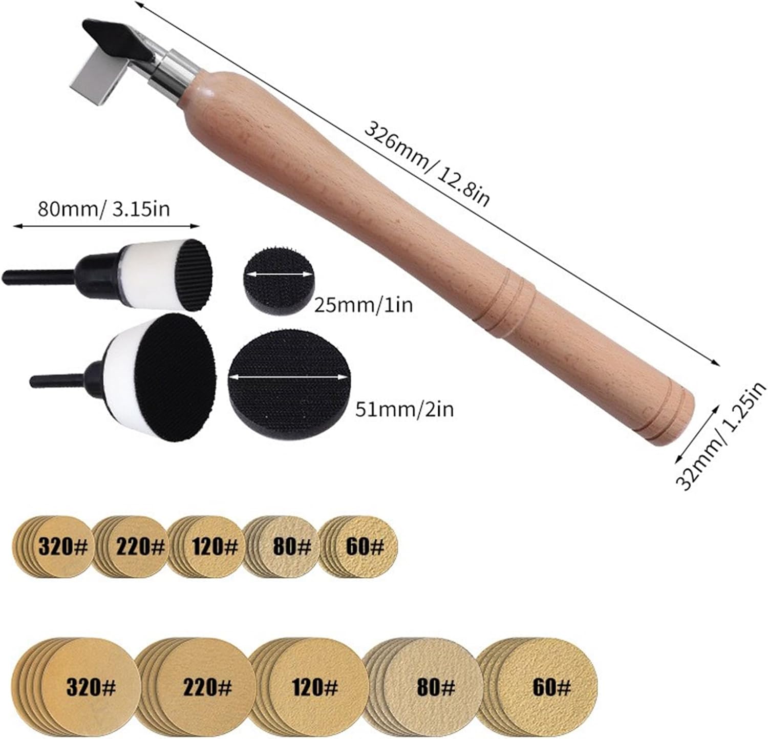 木工用のボウルサンディングサンディングツール