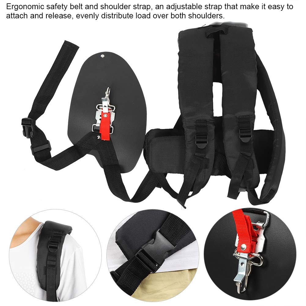 Arnés recortador ergonómico, para muchos modelos, cinturón de seguridad ajustable y correas para los hombros, material duradero, diseño cómodo y flexible