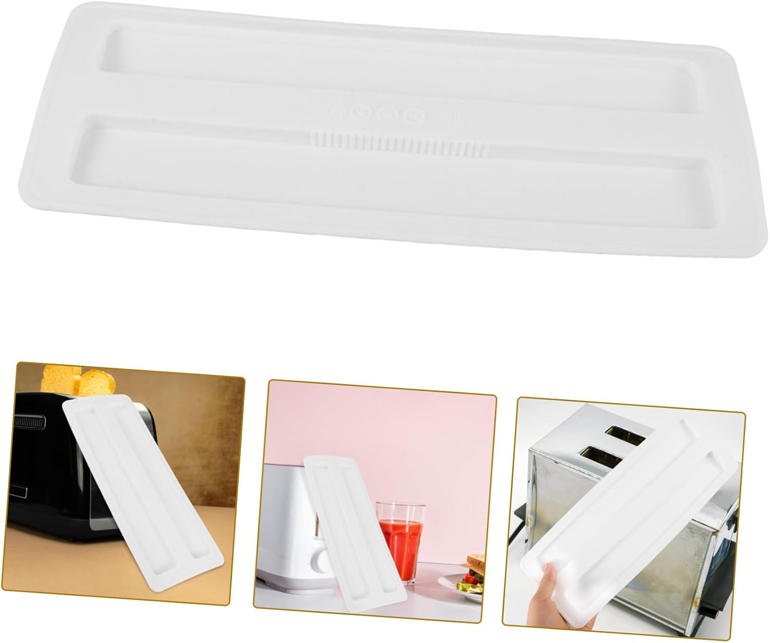PRETYZOOM 3pcs Household Toaster Lid Dust Cover for Bread Machine and Easy to Clean for Kitchen Appliances