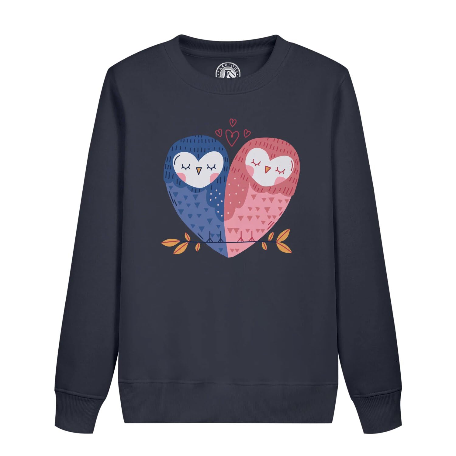 Sweatshirt enfant chouette couple cadeau anniversaire - 4