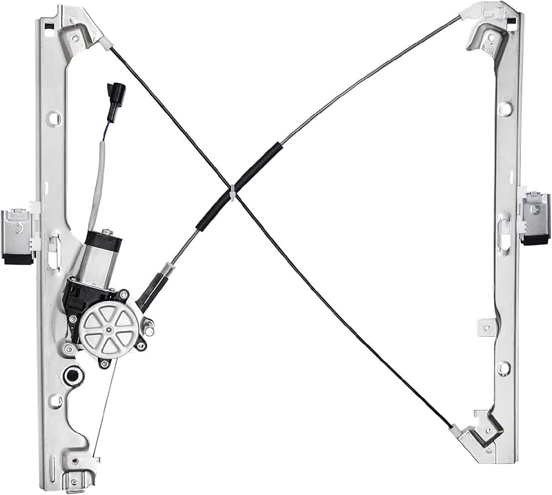 Máquina de vidro elétrica dianteira esquerda com motor Ameetaa 741-644 – 1 unidade
