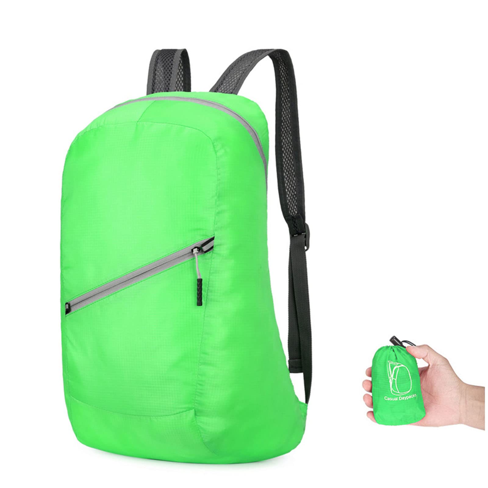 MICFENY Packable Water Resistant Backpack for Travel Camping Outdoor Hiking Daypack