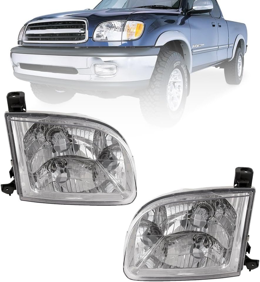 Amazon.com: EPIC LIGHTING Lens Housing Chrome Headlight Assembly ...