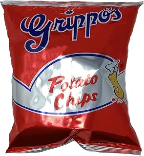 Grippo's Plain Potato Chips 2.75 Oz Bags 24 Count