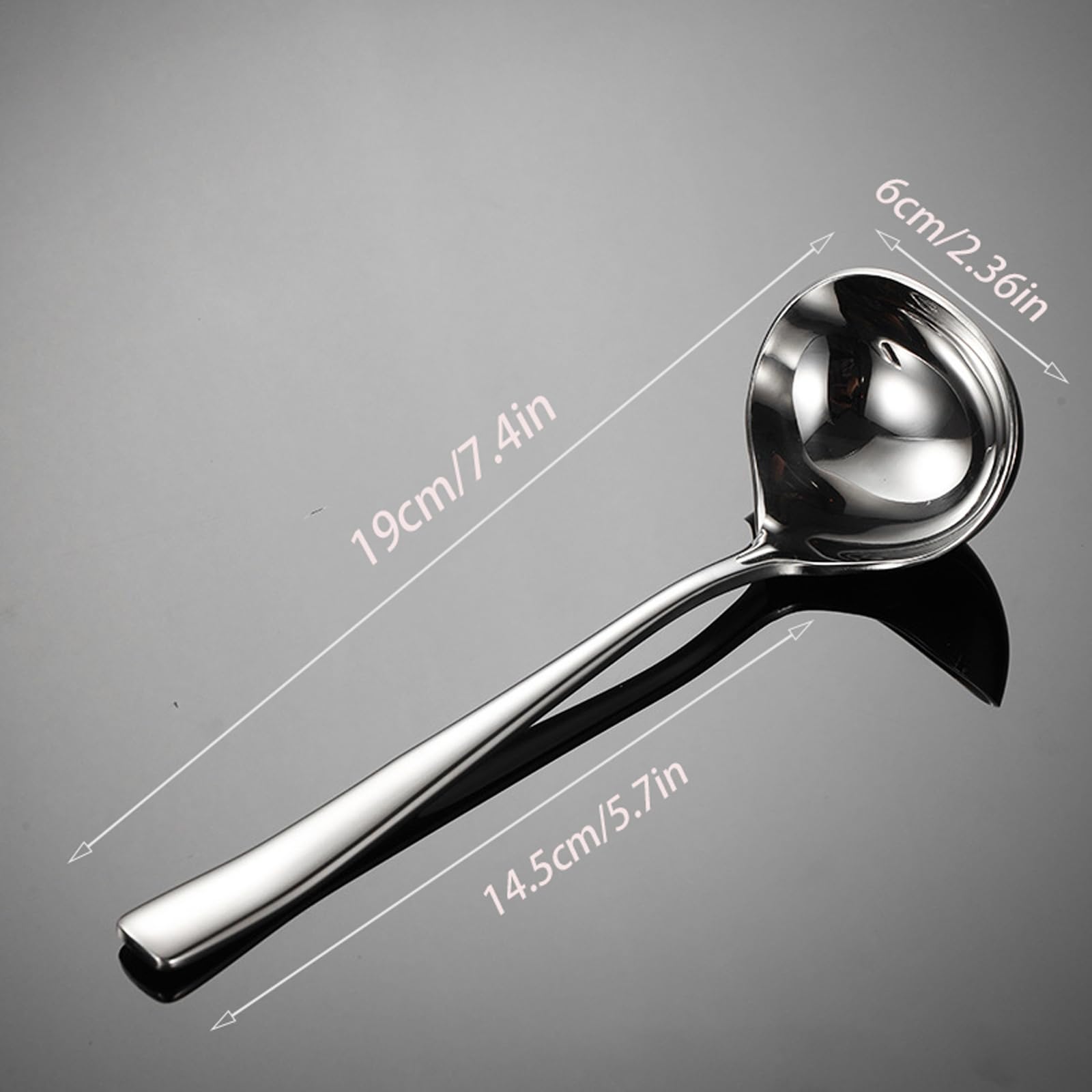 Stainless Steel Sauce Ladles - 2 Piece Set -7