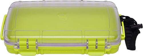 Miniatura 1 de geckobrands Caja seca impermeable con forro de silicona, duradera, a prueba de polvo, almacenamiento a prueba de aplastamiento para electrónica y