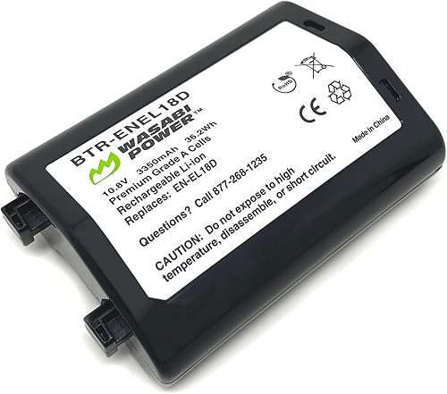 Wasabi Power Batería para Nikon EN-EL18d y Nikon Z9, D4, D4S, D5, D6