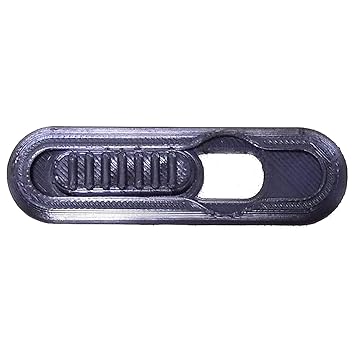 CERO 3D Printed Web Camera Cover Slide (Black PLA Plastic)