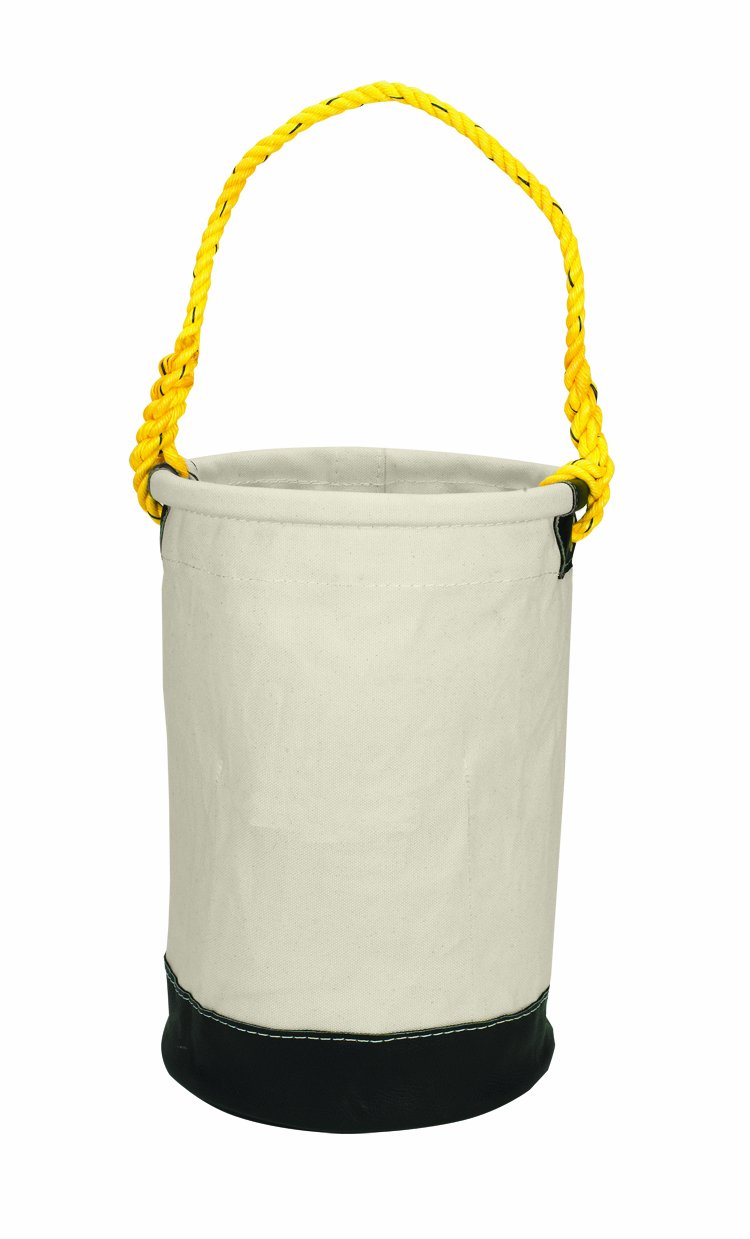 Seau utilitaire en cuir 30,5 cm Custom Leathercraft 107 porte-outils robuste