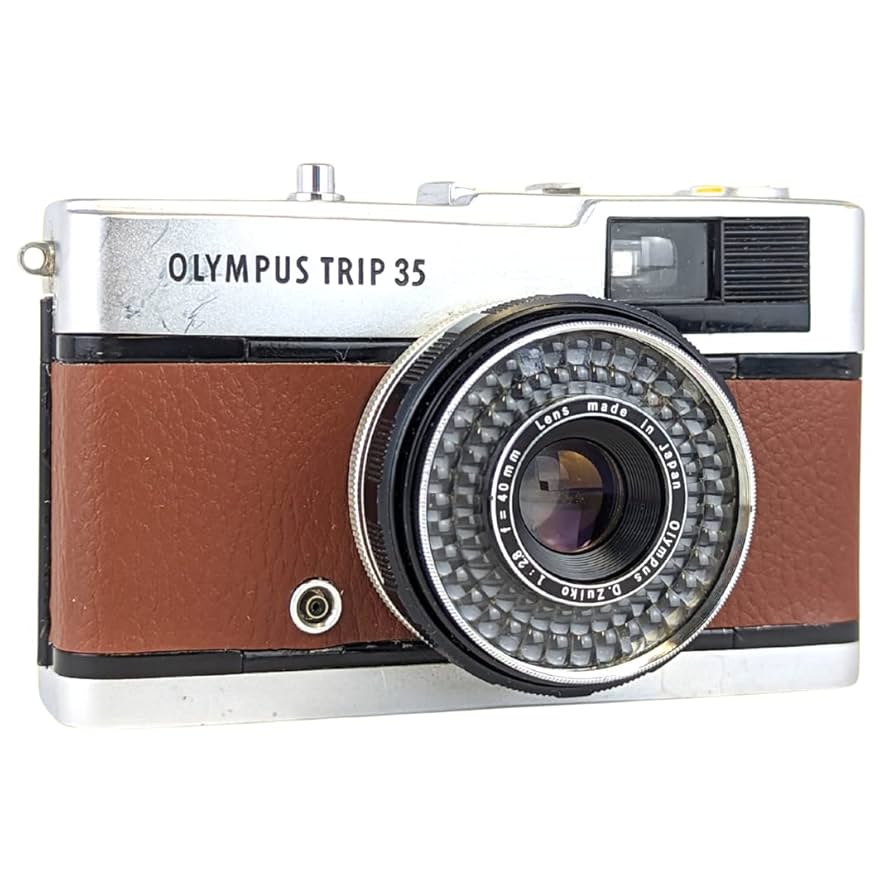 OLYMPUS - [#507] オリンパス OLYMPUS TRIP 35 Olympus Trip 35 Brown Point and Shoot 35mm Film Camera