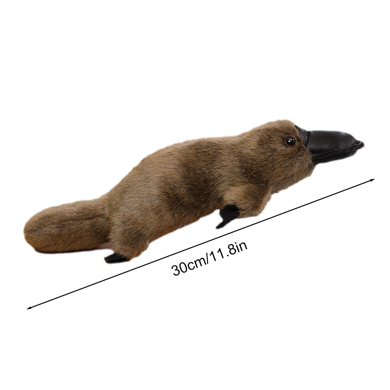 Peluche Ornithorynque Mignonne - Animal En Peluche Doux Et Réaliste Pour Câlins
