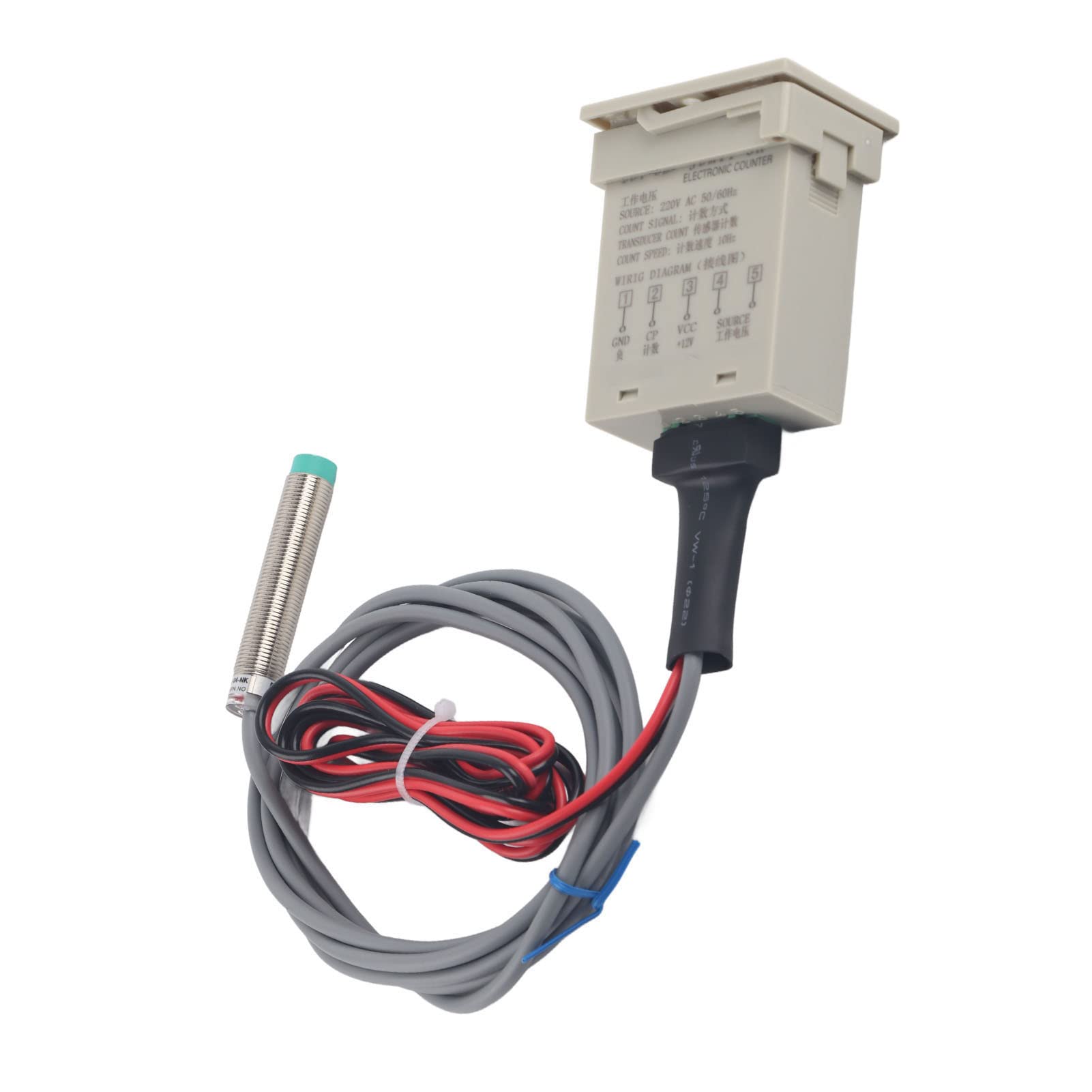Metallzähler-Sensor-Zählsystem, hohe Genauigkeit, vielseitige Zählmethoden, Stromausfallspeicher, für die industrielle Automatisierung (AC220V)