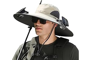 Hats for Men Solar Powered Fan Hat