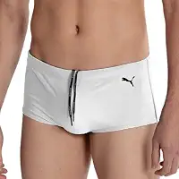 Sunga Puma Lateral Larga UV50+ Cordão Ajustável Xtra Life Piscina Praia Masculino Adulto