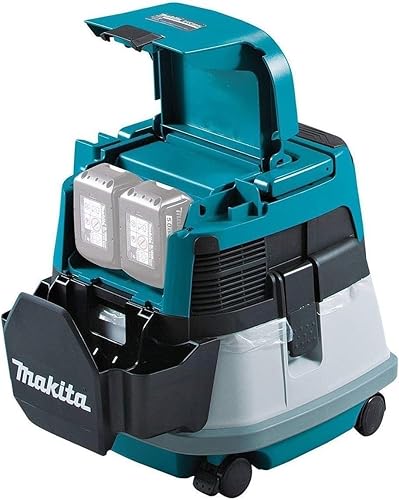 Miniatura 4 de Makita XCV08Z 36V (18V X2) LXT Extractor de polvo seco sin escobillas de 2.1 galones con filtro HEPA de 2.1 galones, AWS, solo herramienta