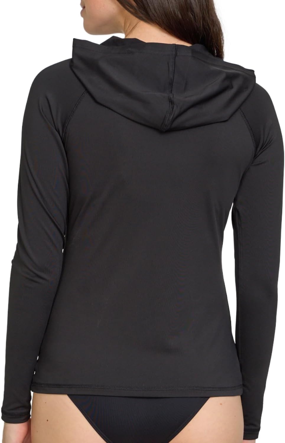 Champion Rash Guard for Women with Hood, Long Sleeve Hoodie Swim Shirts for Women, Quick Dry UPF 50+ SPF Sun & UV Protection