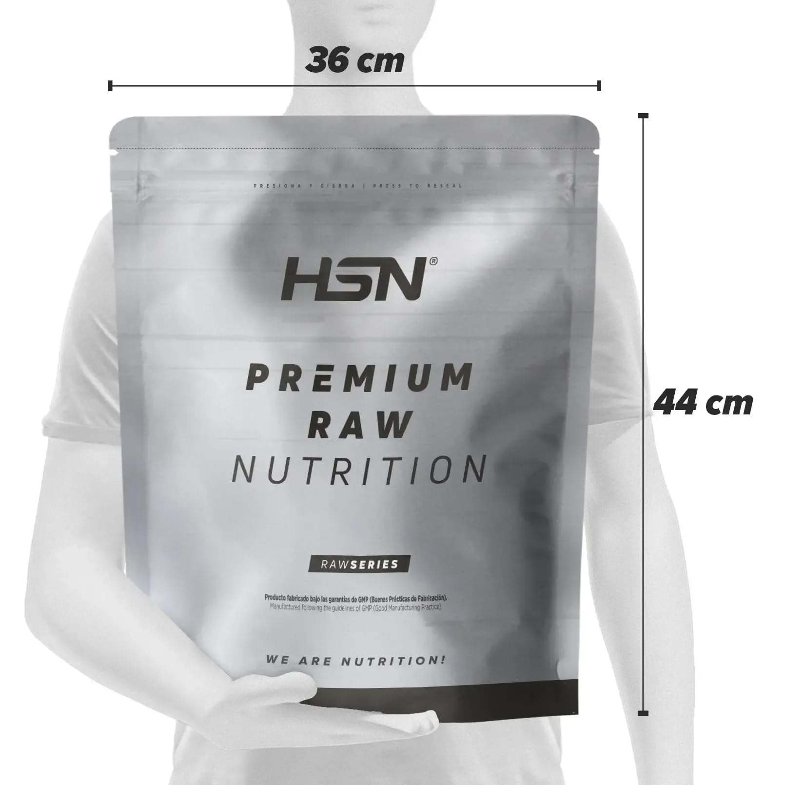 HSN Aislado de Proteína de Leche - Sabor Neutro Lácteo - 2Kg