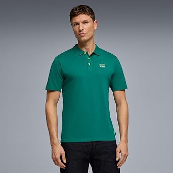 Aston Martin F1 Men's Logo Polo