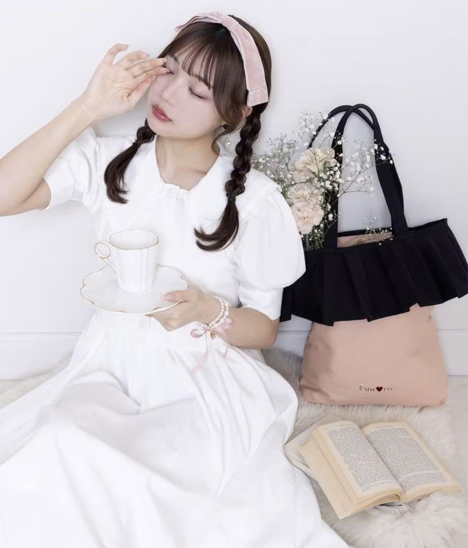 Amazon.co.jp: mellowneon 古澤里紗 ふーりー フリルトート