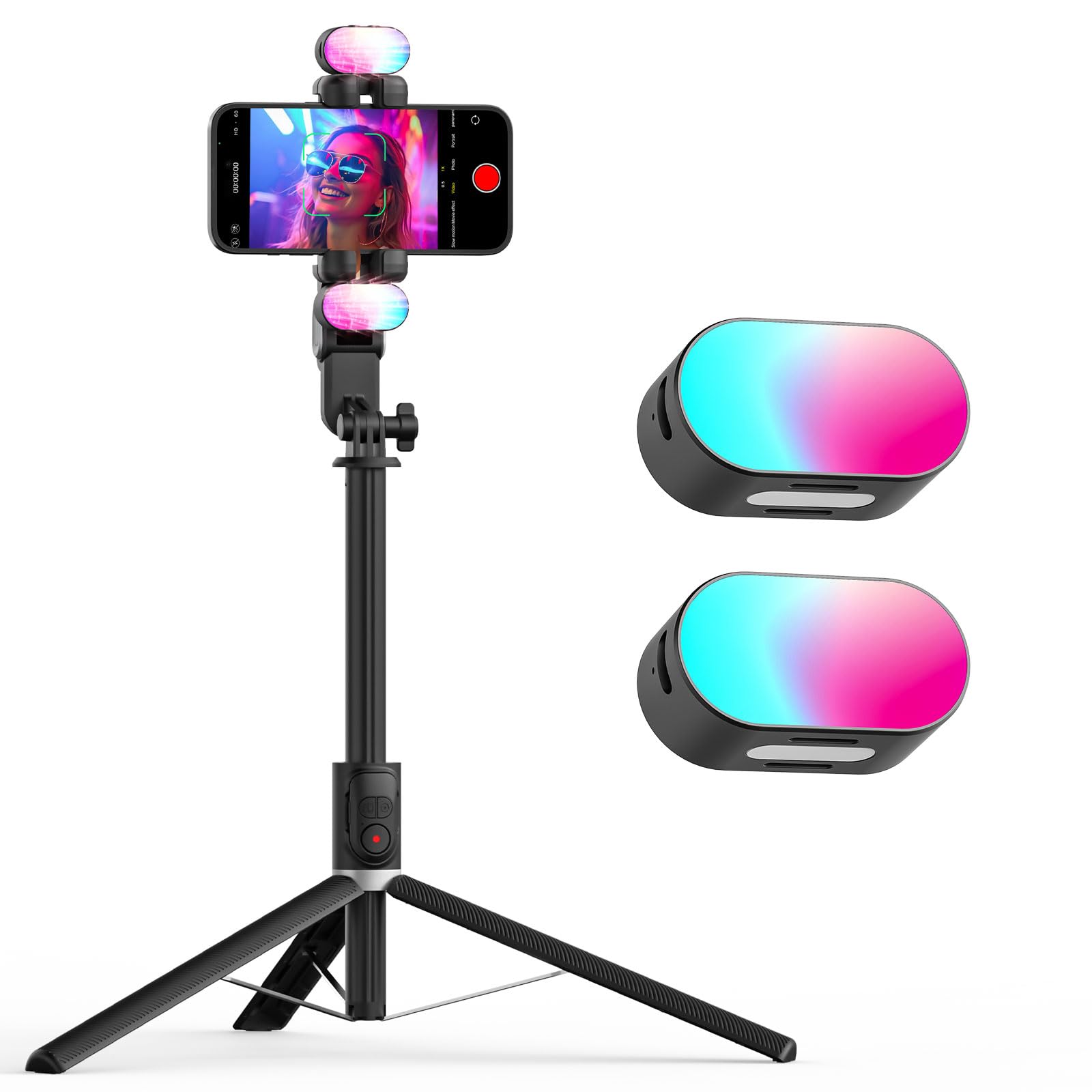 ビデオカメラ Smartphone Gimbal Amazon.com: Gimbal Stabilizer Smartphone for iPhone Video w/ 1.7M