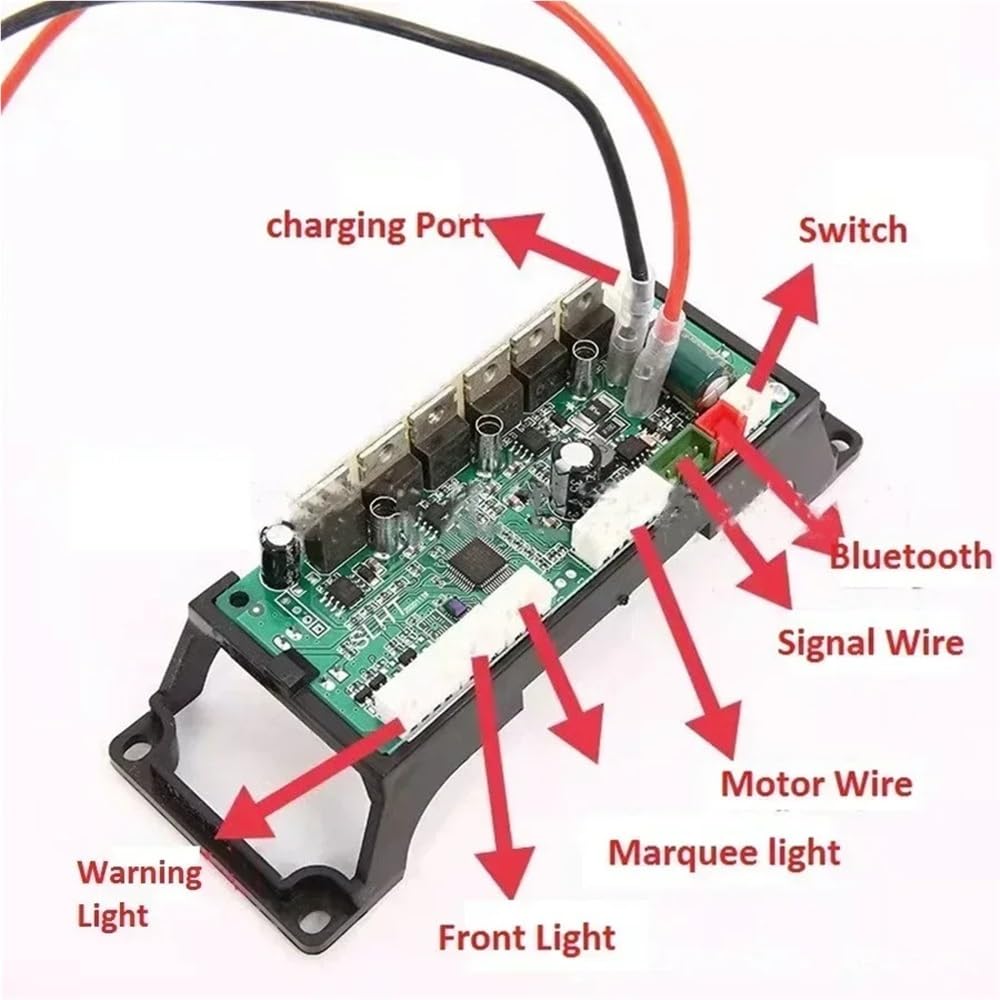 Un Ensemble de contrôleur de Scooter électrique à Double système 36 V-48 V, Carte mère for Hoverboard avec Carte Bluetooth