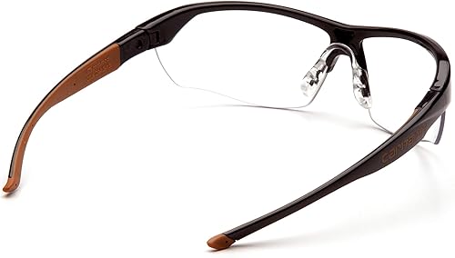 Miniatura 10 de Carhartt -CHB1110DT Gafas de seguridad antivaho Braswell Protección para los ojos, montura negra, lente transparente Lente antivaho transparente 1.5