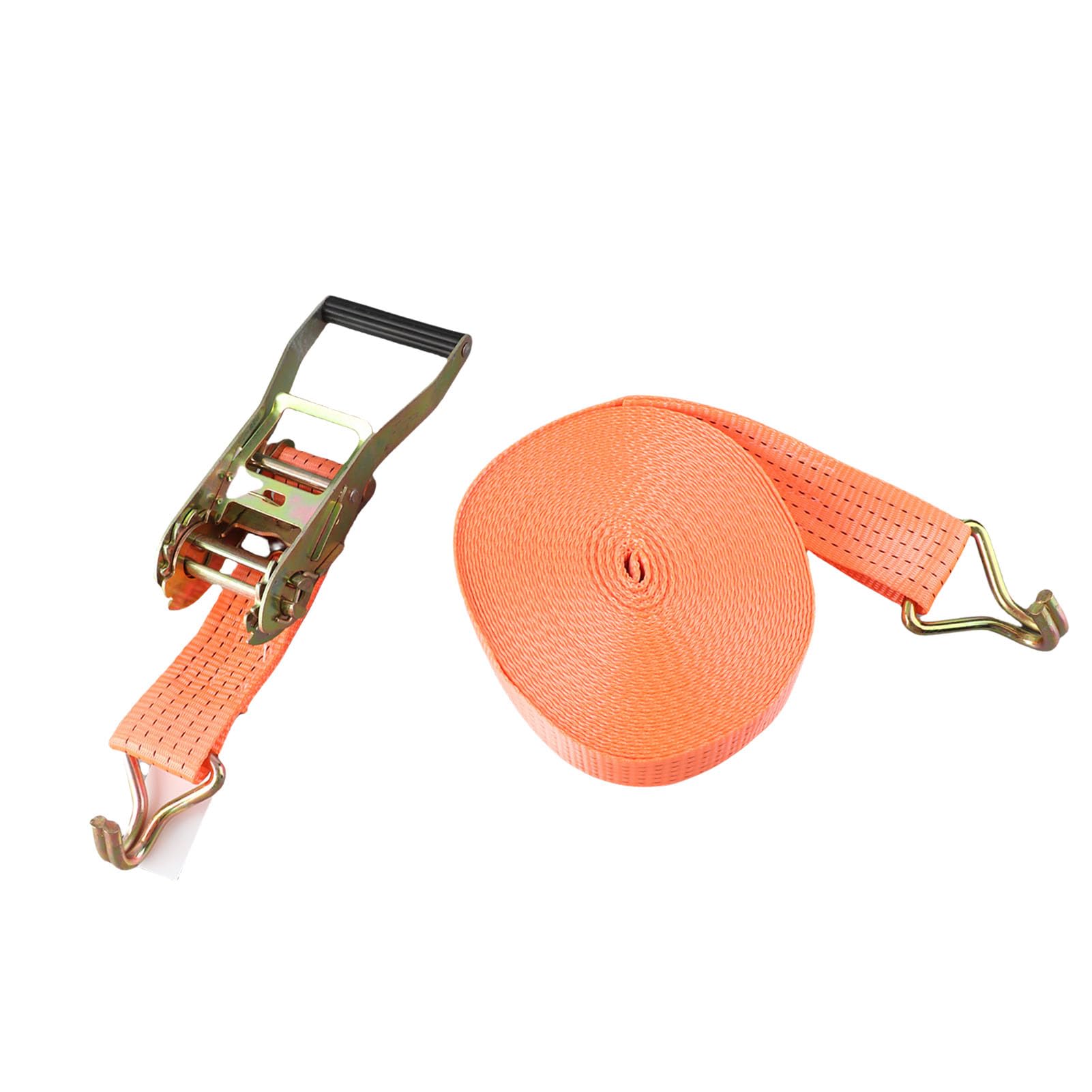 Generic Sangles à Cliquet Robustes 15M avec Tendeur élargi pour Remorque et Camion, Fixation de la Cargaison, 1 unité