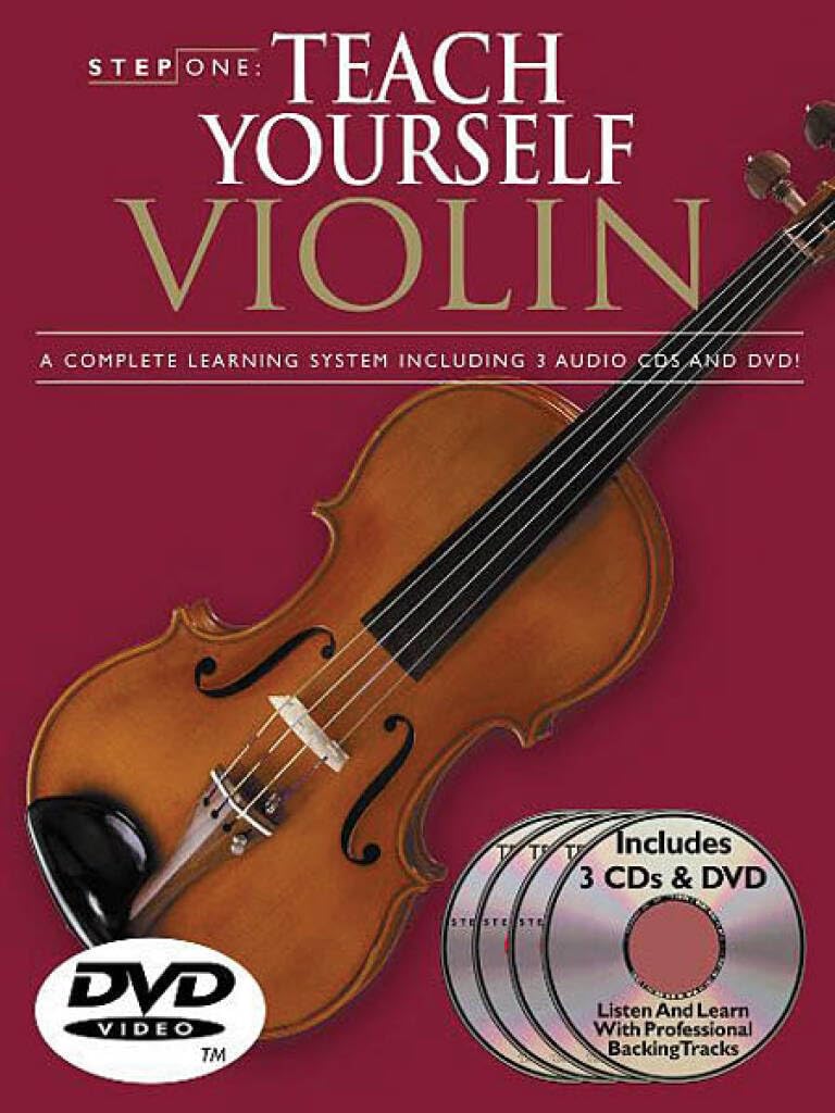 Step One: Teach Yourself Violin (Cd/Dvd Pack) Vln Bk/Cd/Dvd