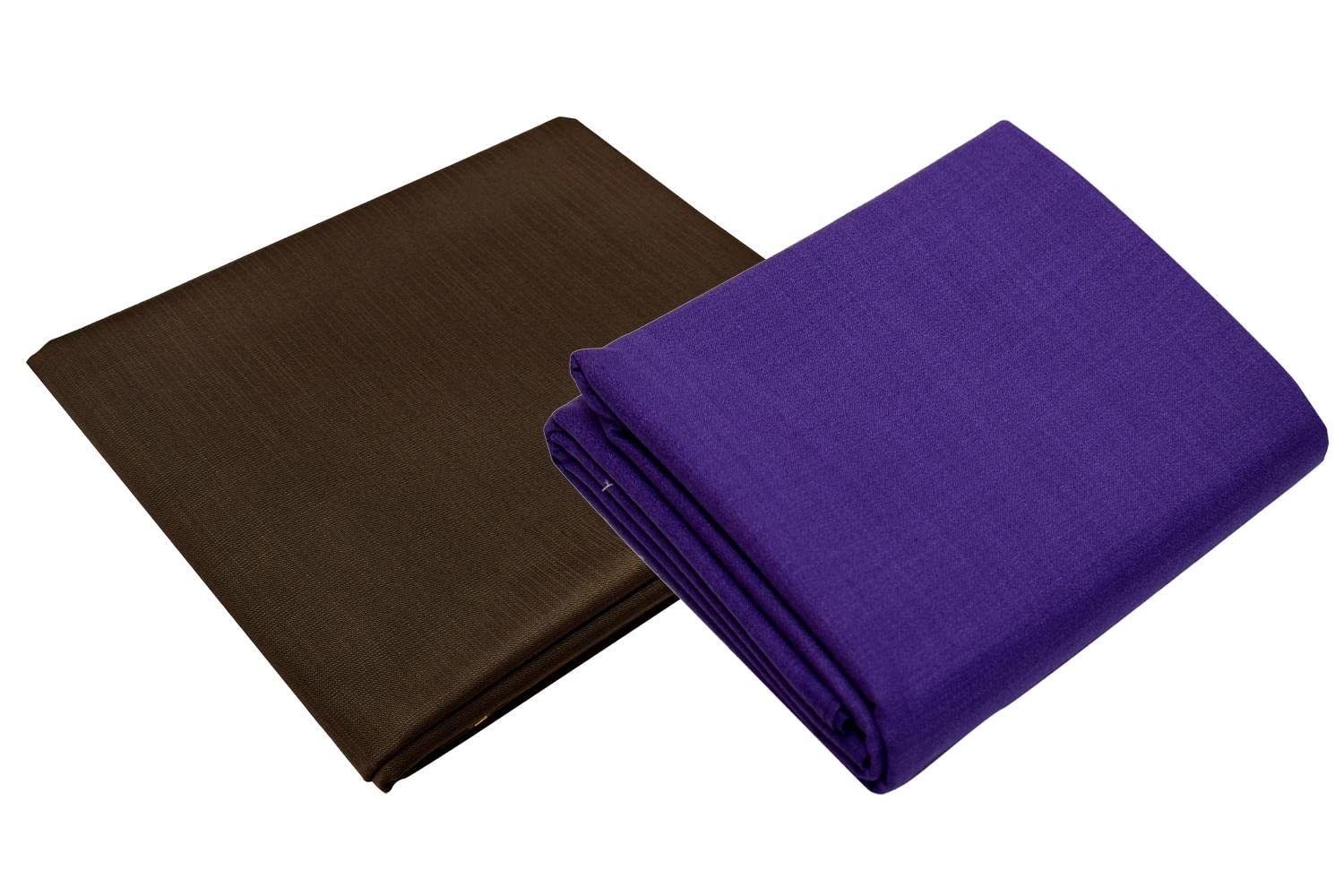 KUNDAN SULZ GWALIOR Men's Cotton Shirt & Poly-Viscose Trouser Fabric Combo Set-picture-37