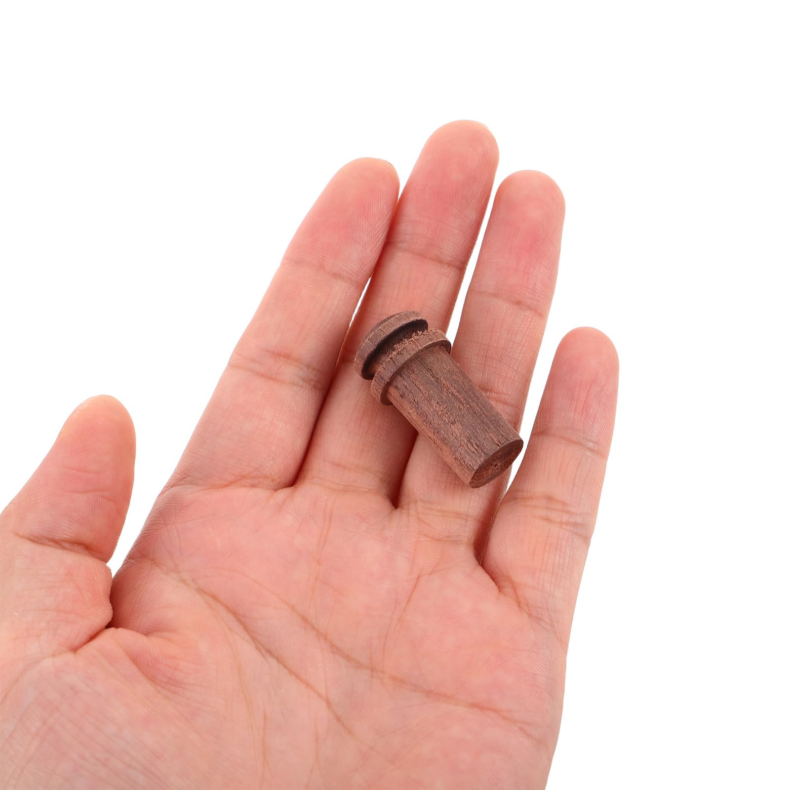 Lot de 3 broches de sangle de guitare en palissandre, érable et ébène - 12 mm - Fermoirs de sangle pour guitare acoustique, guitare électrique, basse - Boutons de sangle en bois - Accessoires