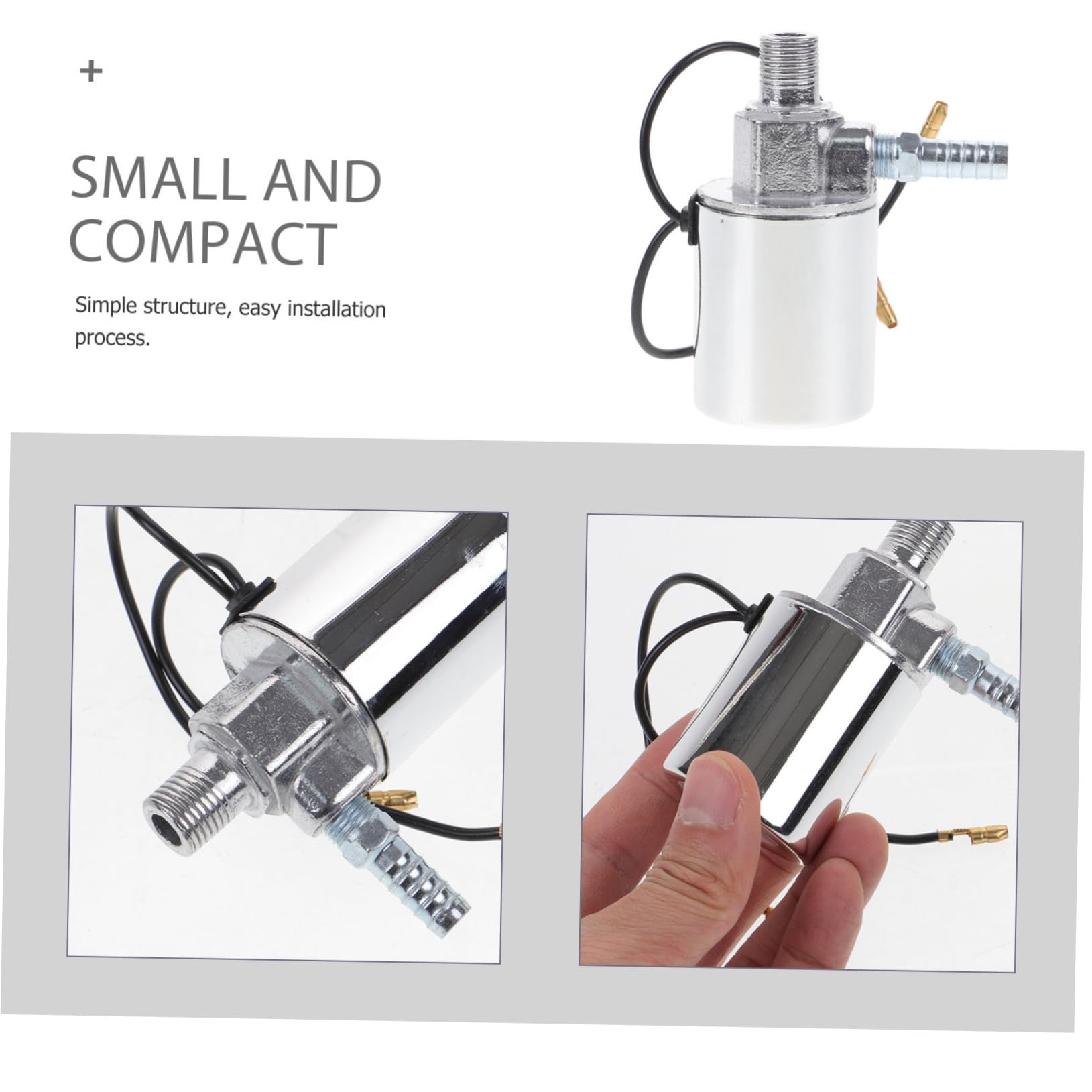 TOPBATHY 5 Válvulas Solenoides Para Bocina De Camión Válvula Electromagnética Bocina De Aire Bocina De Tren Bocina De Aire Solenoide Para Camión Bocina De Aire Para Camión Bocina De
