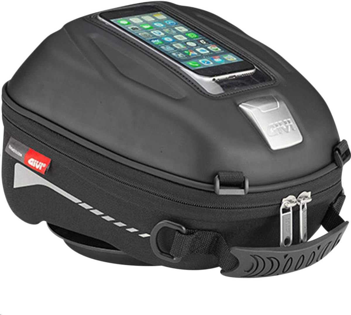 GIVI ST602B Tanklock 4 Liter Quick Release Tank Bag, Black