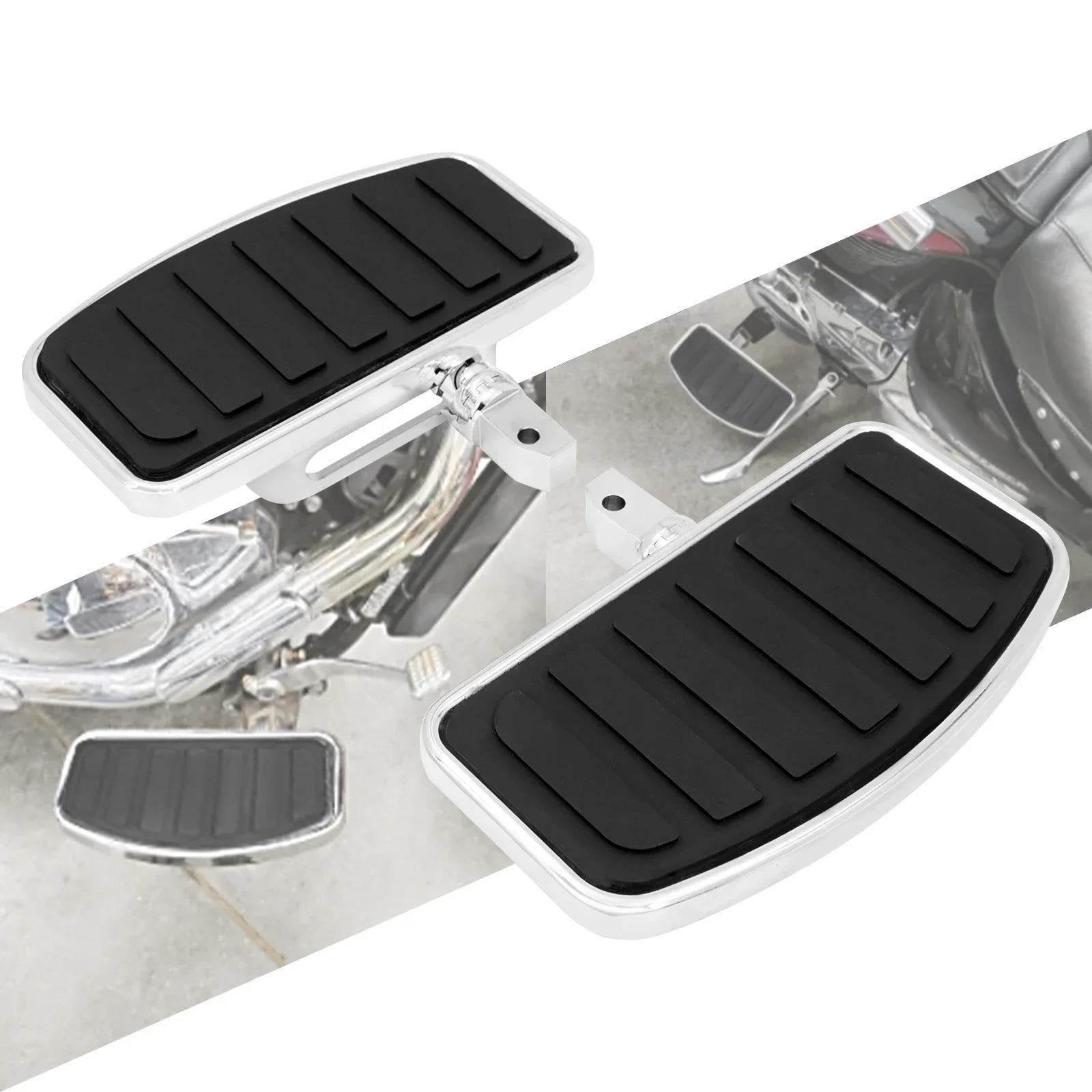 Repose-Pieds Larges Moto Contre la Fatigue pour Suzuki Boulevard C50