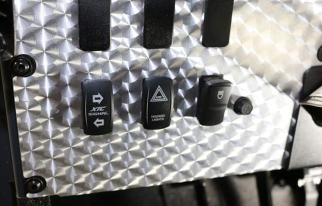 XTC Plug & Play Turn Signal System For Mahindra Roxor UTV TSS-ROX-M6 2019 2020 Black Plug