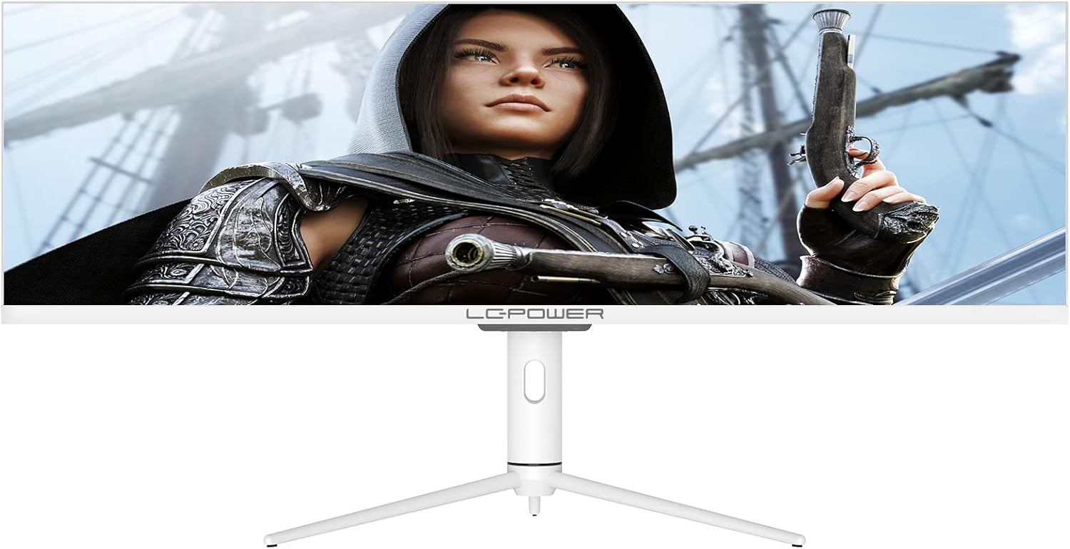 LC-Power UltraWide Monitor Gaming 44 DFHD IPS, 3840 x 1080, HDR 600, AMD FreeSync 120 Hz, 32:9 Bildformat, DP 1.2, 125% sRGB, HDMI 2.0, HDMI 1.4, USB 3.0, USB-C, GamePlus, PIP/PBP(LC-M44-DFHD-120) LC-Power UltraWide Monitor Gaming 44 DFHD IPS, 3840 x 1080, HDR 600, AMD FreeSync 120 Hz, 32:9 Bildformat, DP 1.2, 125% sRGB, HDMI 2.0, HDMI 1.4, USB 3.0, USB-C, GamePlus, PIP/PBP(LC-M44-DFHD-120)