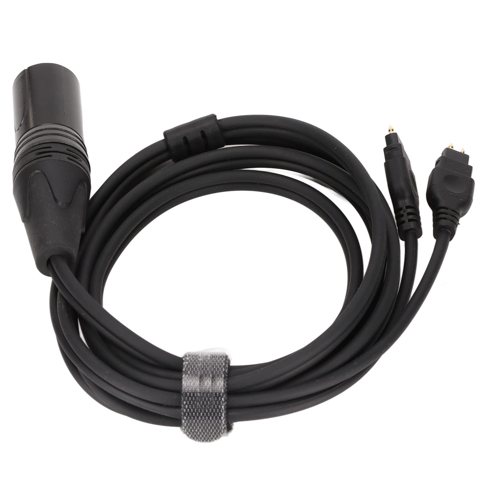 KIMISS Kabel do Aktualizacji Słuchawek 4-pinowy Męski XLR dla HD650 HD600 HD580 HD660S HD58X HD565 HD545 HD535 HD6XX - Ble, Kabel z Czystym Dźwiękiem