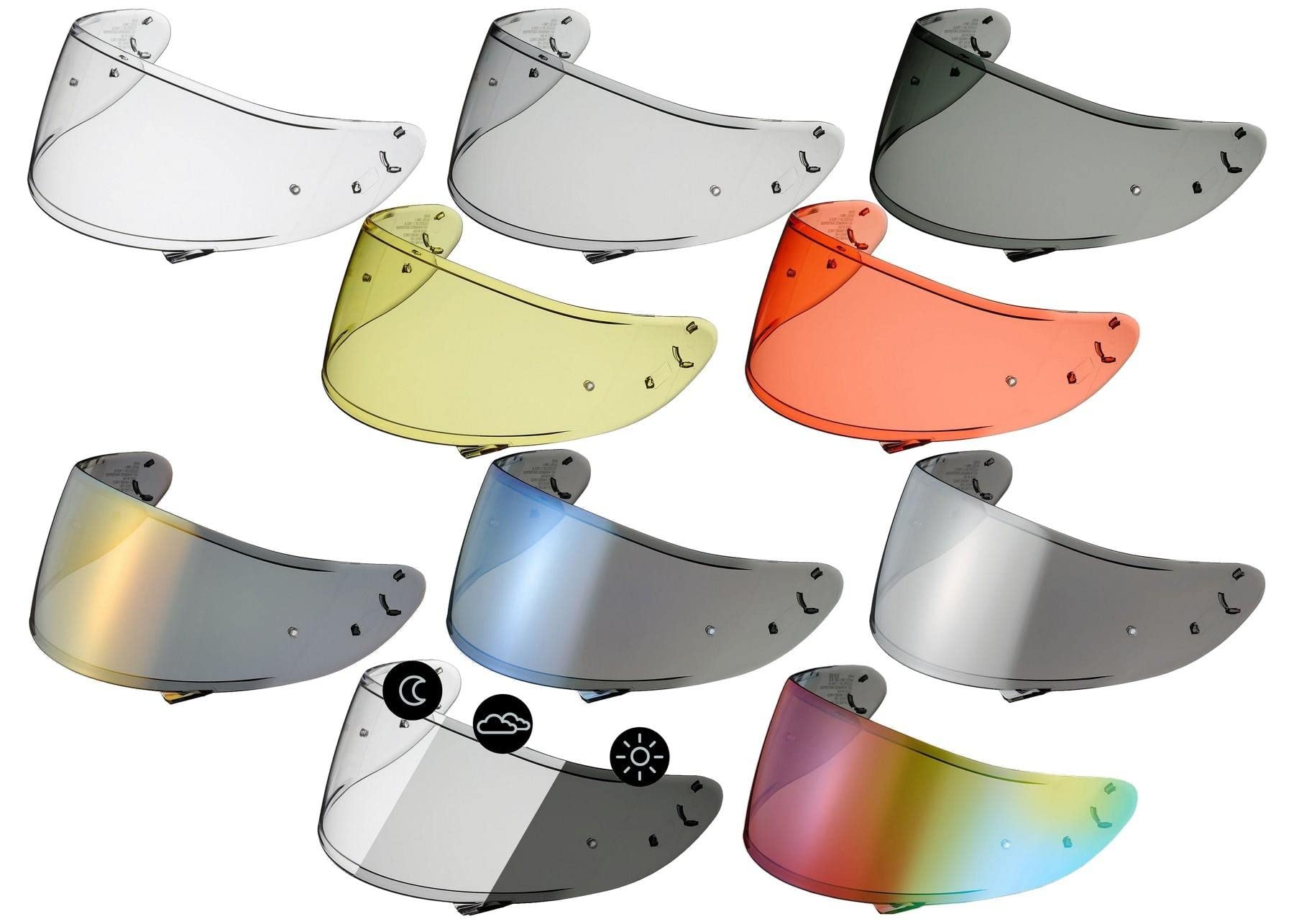 Shoei CWR-1 SPECTRA SHIELD BLUE