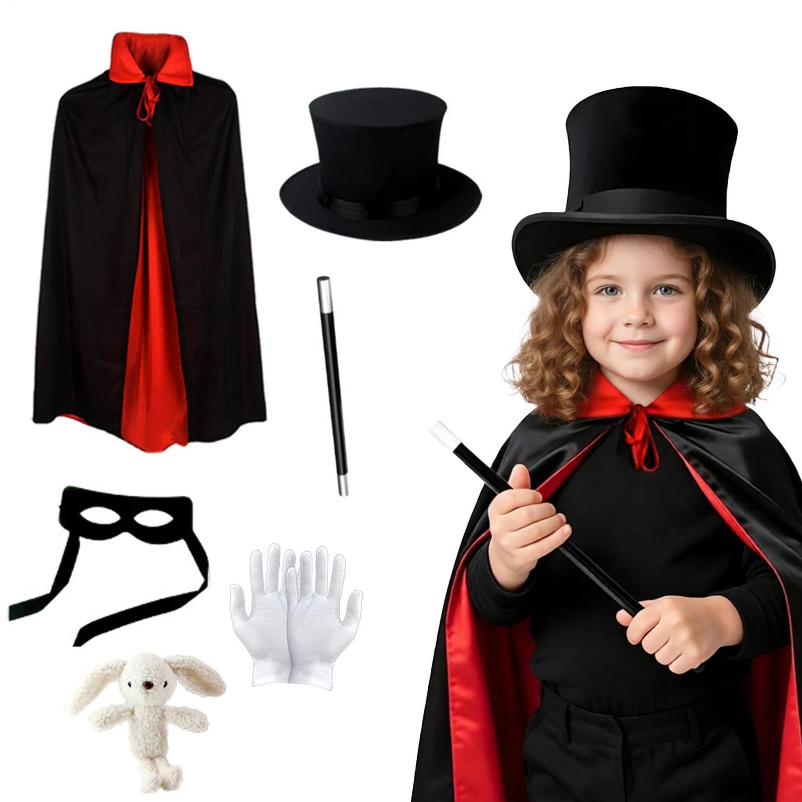 Kit magico per bambini con bacchetta e guanti, giocattoli educativi