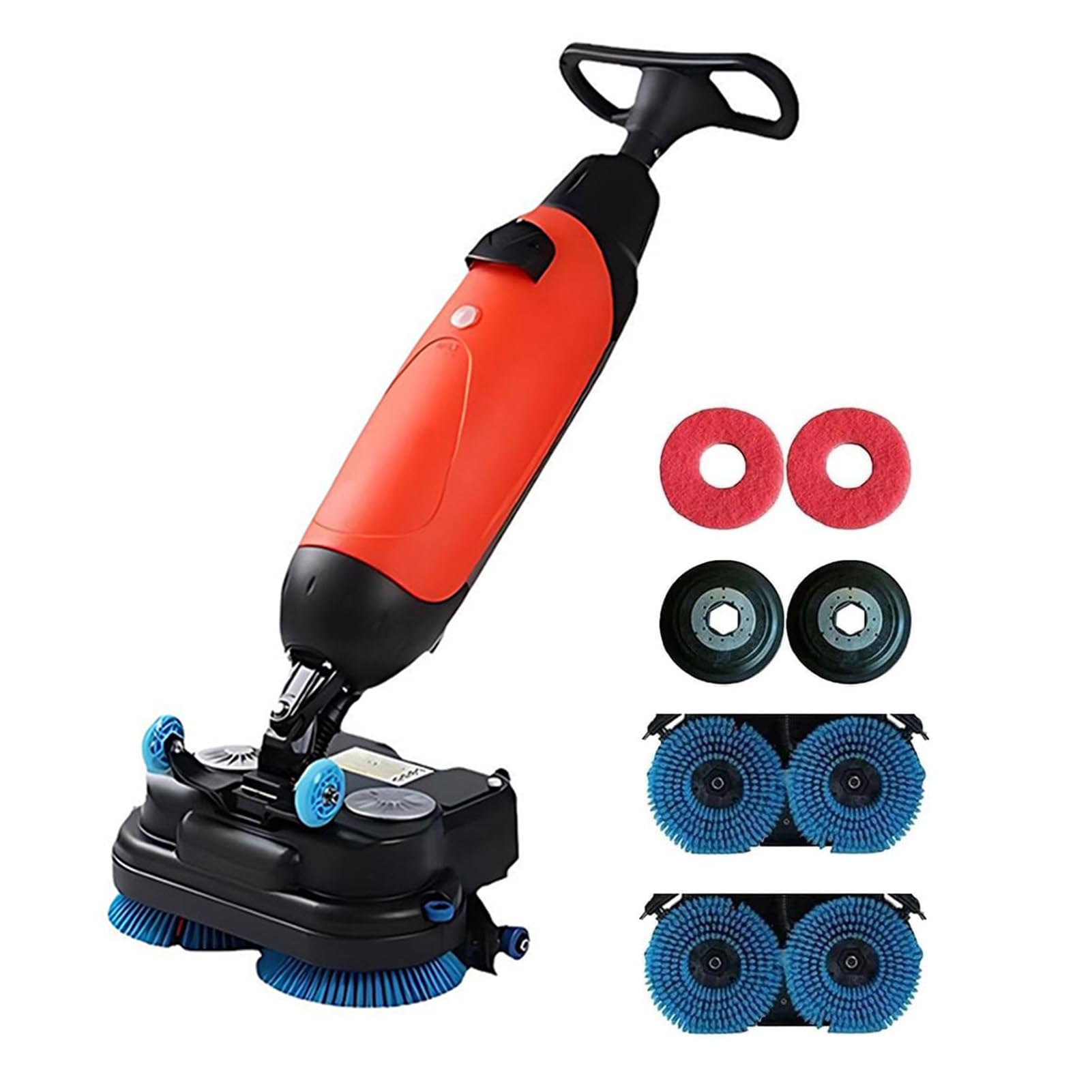 Autolaveuse de sol double brosse 430mm et batterie 1.5h pour un lavage sans effort