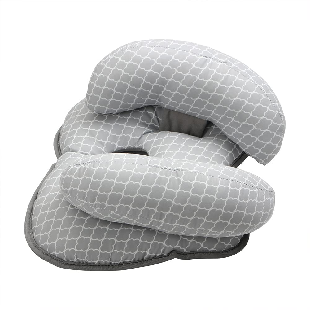 Almohada NiñO Almohada Antireflujo Bebe Los niños de Almohada Almohada Moldeadora de Cabeza de bebé Almohada de bebé recién Nacido Cabeza Plana A,25