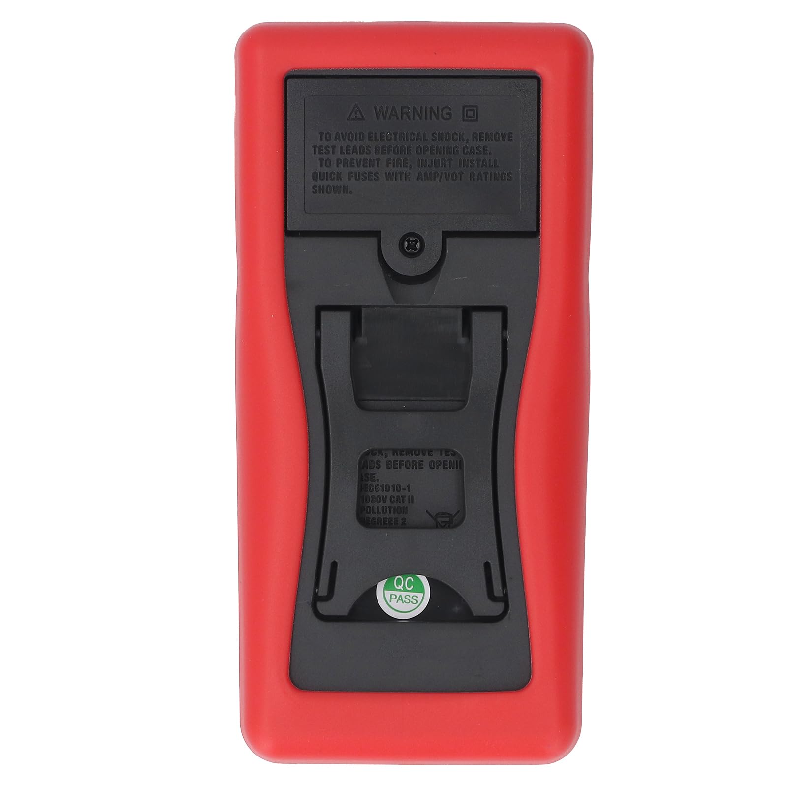 Gonetre Multimetro Digitale, Anti-combustione Intelligente con Supporto Retrattile, Retroilluminazione LCD, Misura la capacità del Resistore di Tensione e Corrente per la Diagnostica