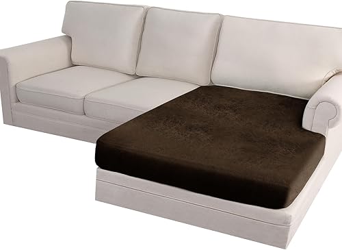 Vista 14 de Fundas de cojín para sofá, con aspecto de cuero, 3 piezas, juegos de fundas elásticas para asientos de sofá para sala de estar, fundas de cojín