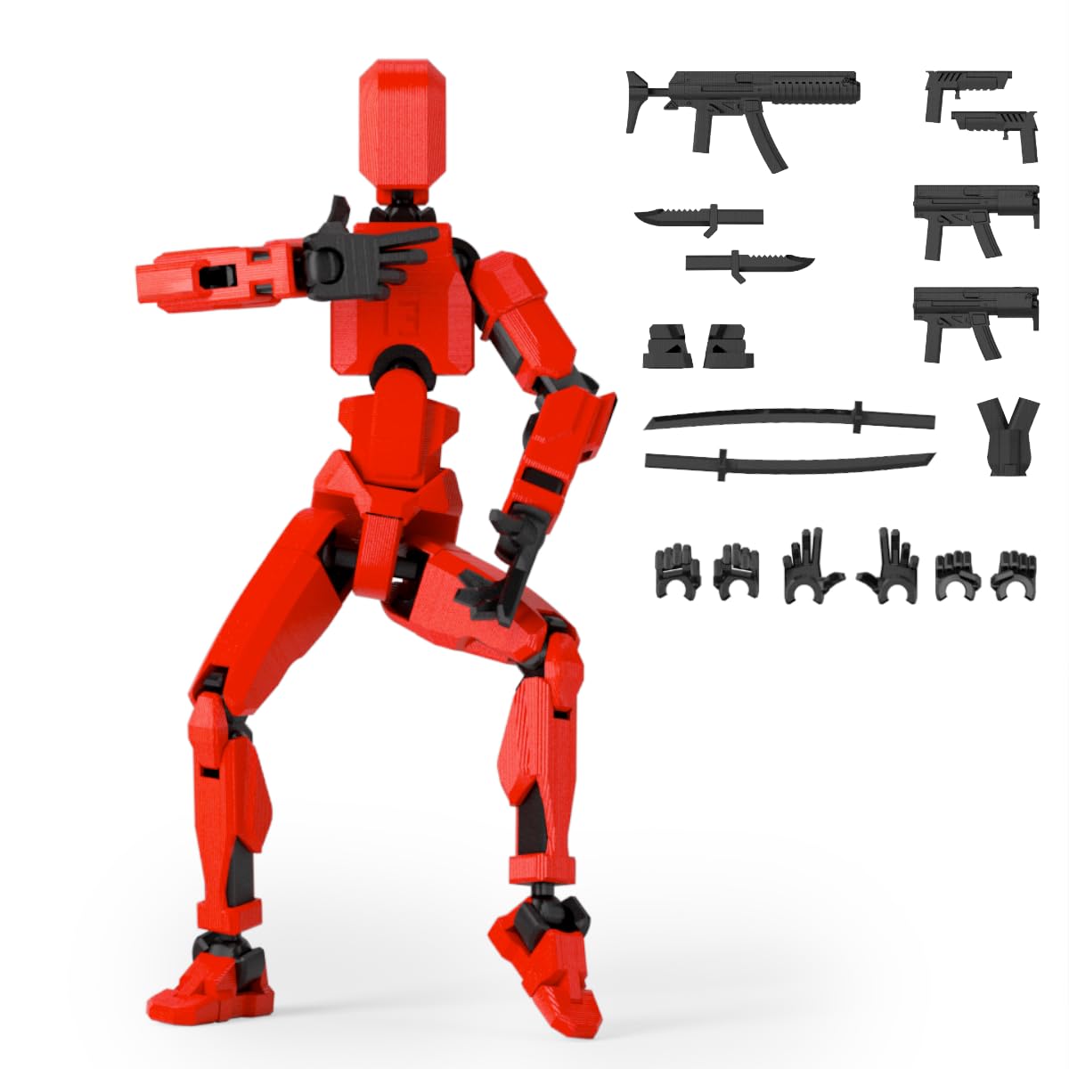 See full amazon price history chart for AUMEILLER T13 Action Figure 3D Printed Multi-Jointed Movable,Easter Gift for Kids (red) AUMEILLER T13 Action Figure 3D Printed Multi-Jointed Movable,Easter Gift for Kids (red) (B0CWGM4XX4) Amazon Price History, Amazon Price Tracker