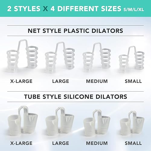 Miniatura 7 de Conos nasales antironquidos para dejar de ronquidos, dispositivo antironquidos, dispositivos antironquidos, solución fácil de usar para ronquidos