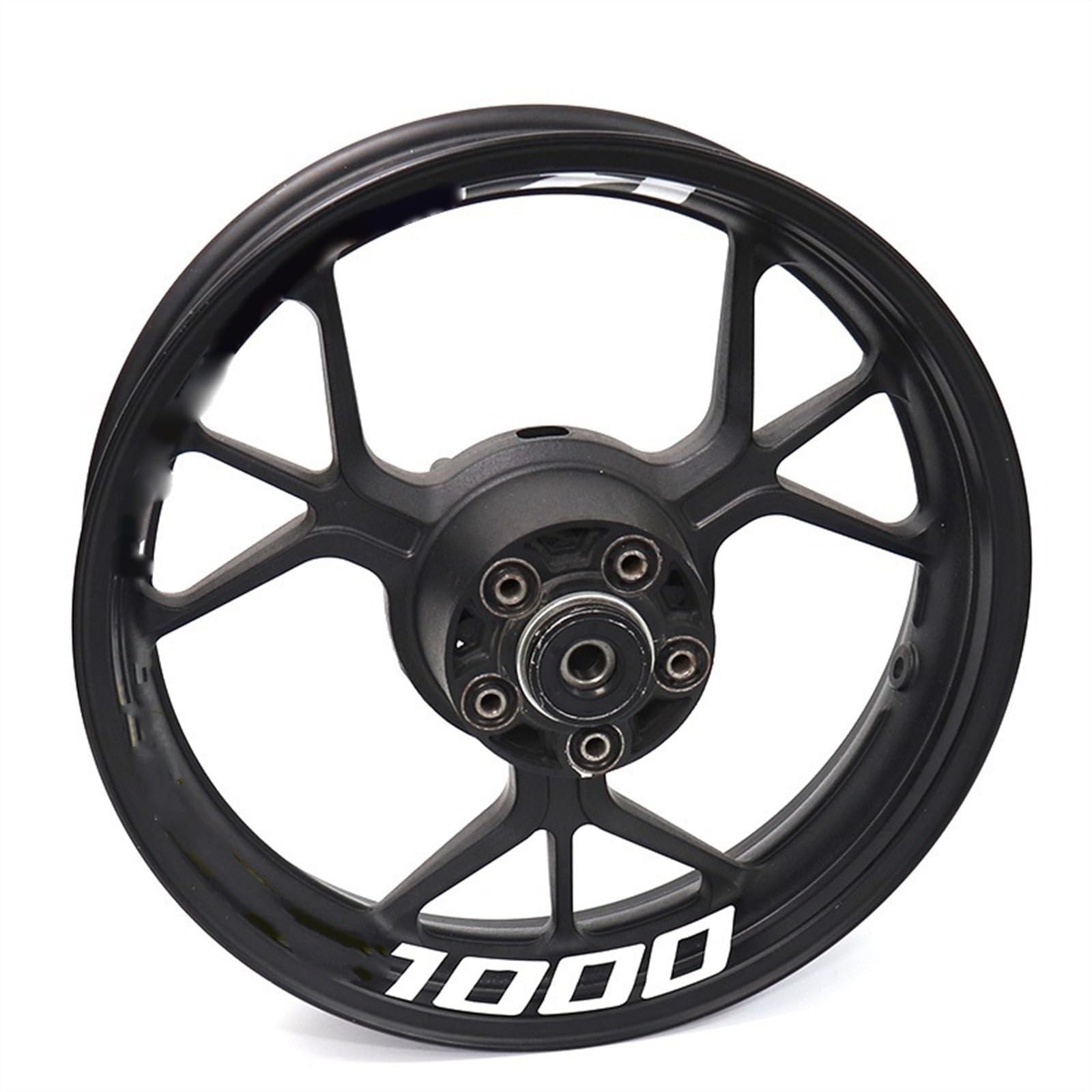 Motorcycle Wheel Stickers Reflective Rim Motorbike Waterproof Decals for Kawasaki for VERSYS 1000 Decorative(Color18)
