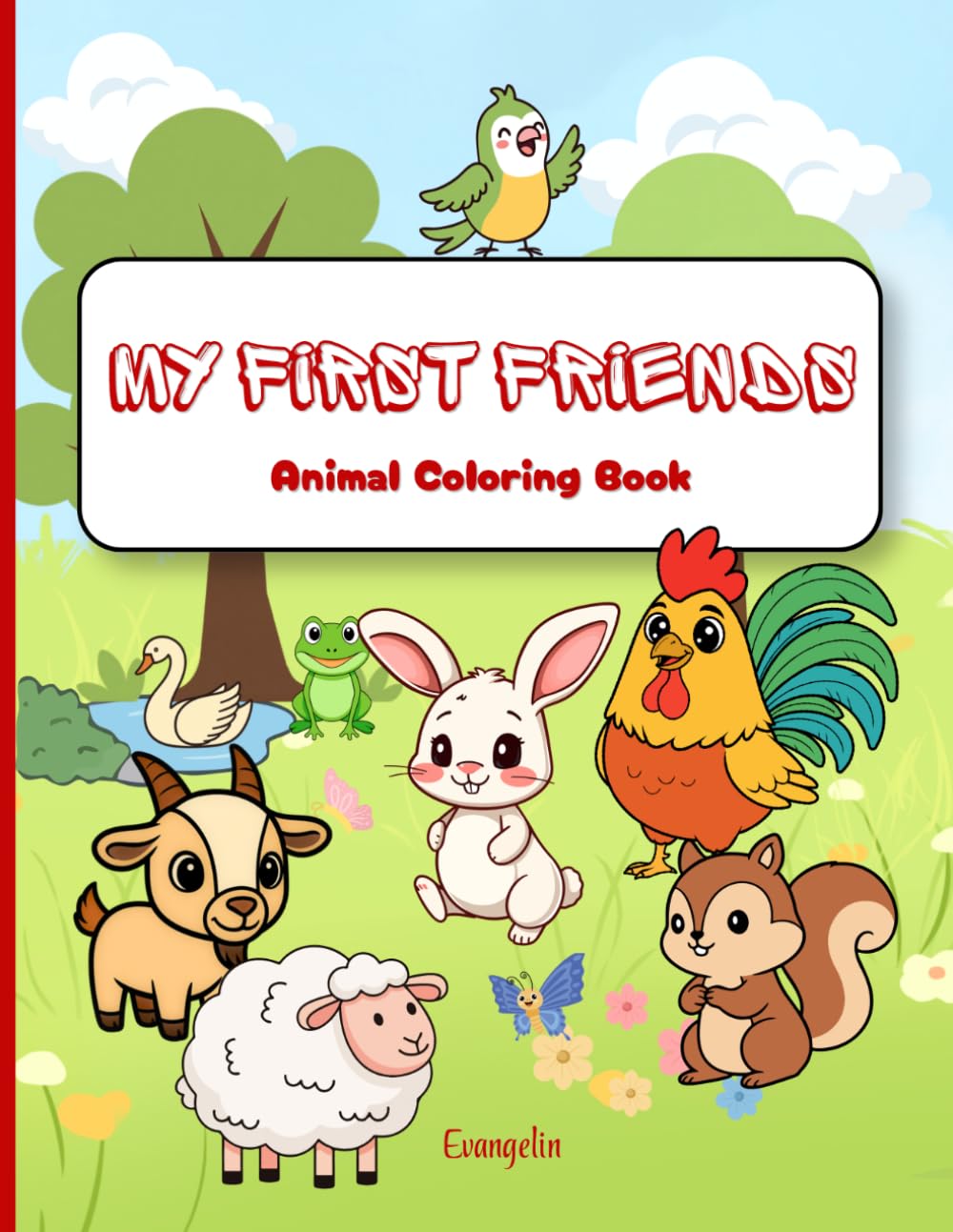 My First Friends Animal Coloring Book