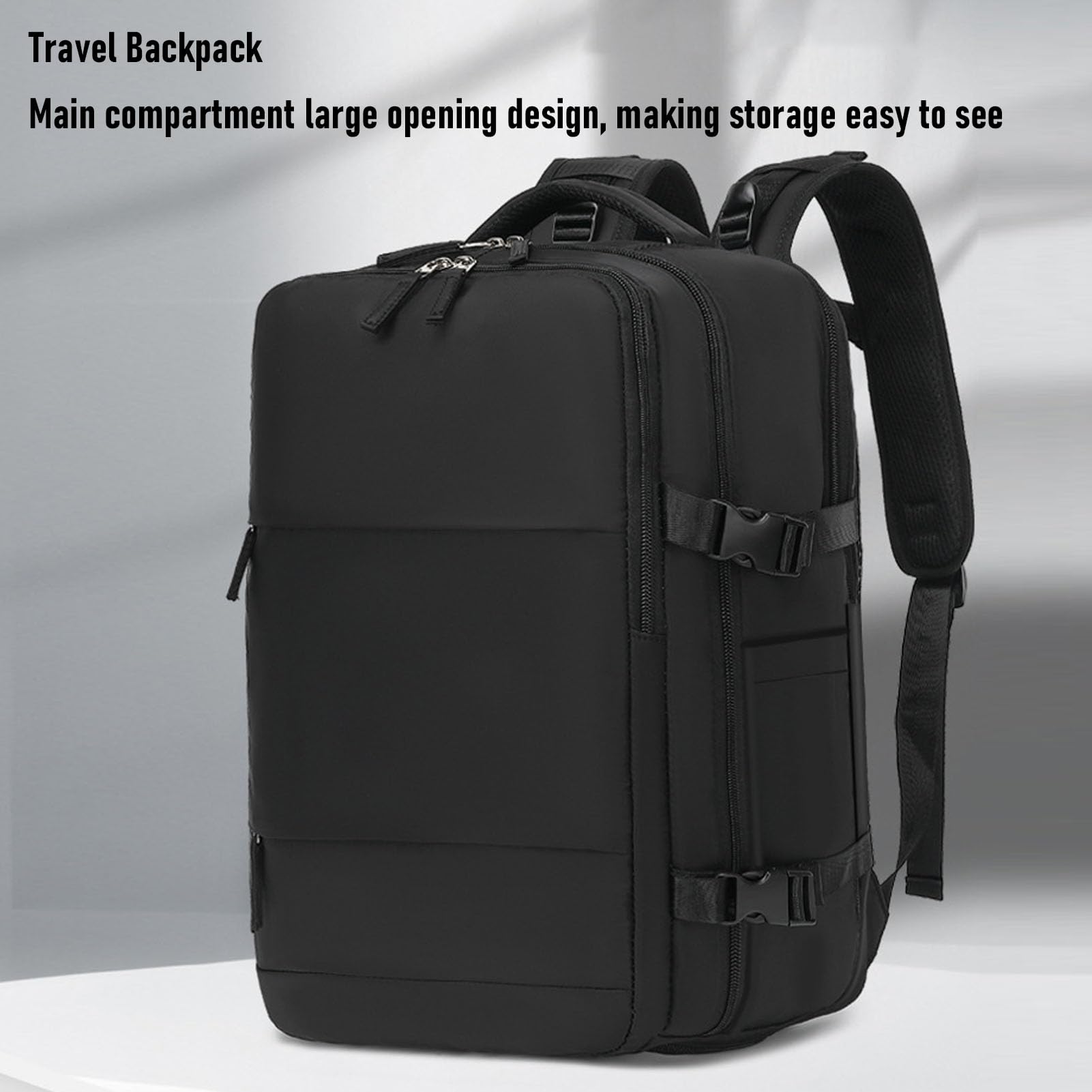 SIXRUN Mochila de Compresión Al Vacío, Mochila de Viaje Oxford Impermeable y de TPU con Bolsa de Vacío Hermética, Embalaje que Ahorra Espacio, Almacenamiento en Seco, Bomba Manual para Acampar
